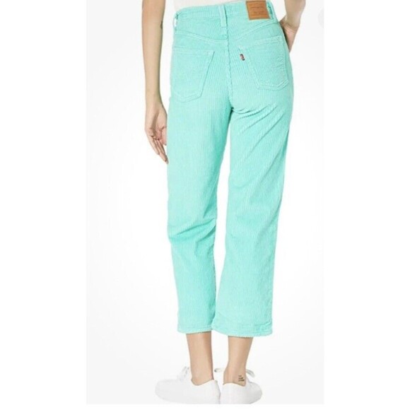 Levis Ribcage Straight Ankle Corduroy Jeans Size 29 #C1 - Picture 5 of 5